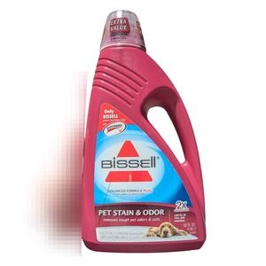 Bissell Pet Stain & Odor Carpet Cleaner 62oz New 2X Concentrated Scotchgard